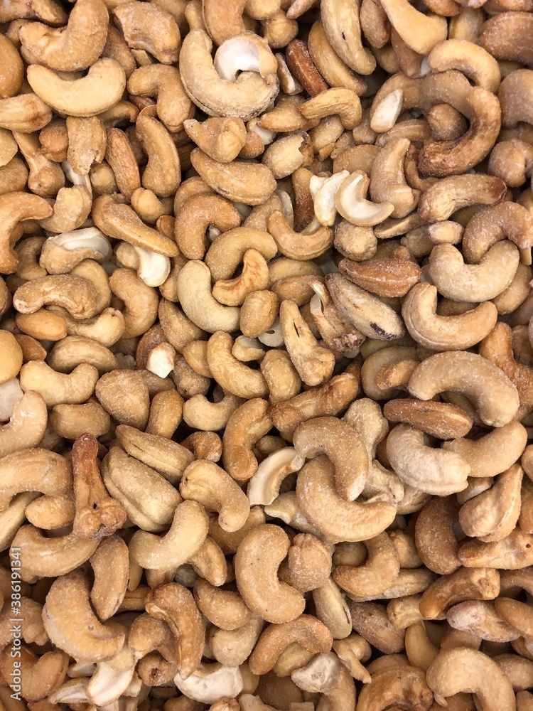 close up of cashew close up of cashew