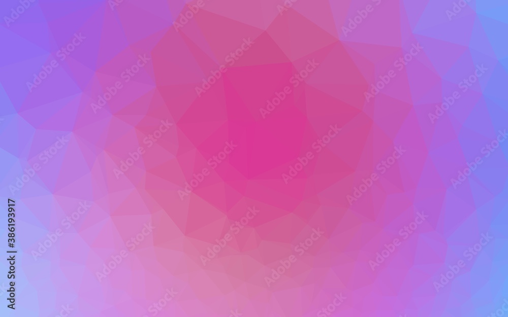 Light Pink, Blue vector abstract mosaic backdrop. Light Pink, Blue vector abstract mosaic backdrop.