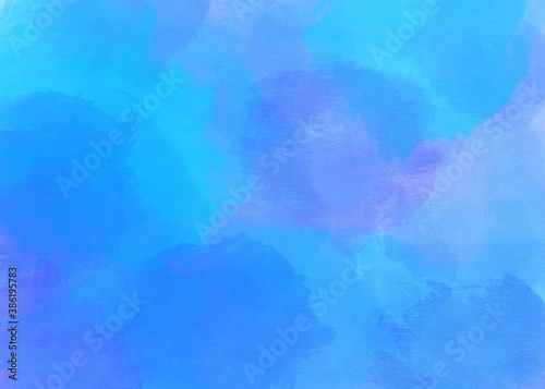 Blue wallpaper painting style design background 