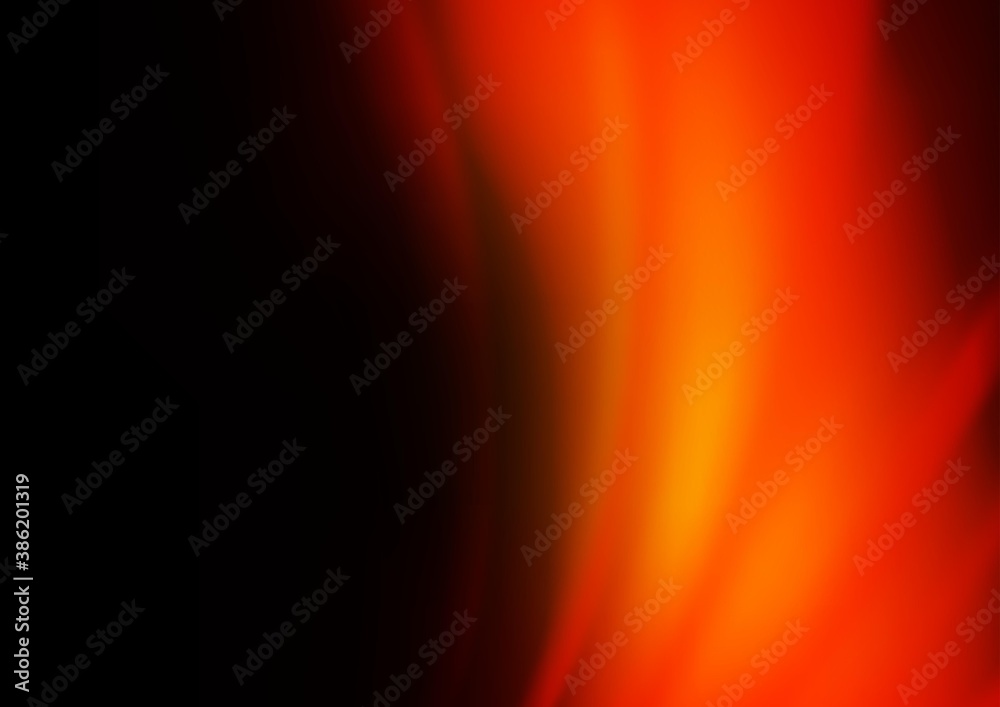 Dark Orange vector abstract blurred pattern. Dark Orange vector abstract blurred pattern.