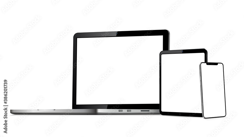 Phone tablet and laptop mock up Phone tablet and laptop mock up