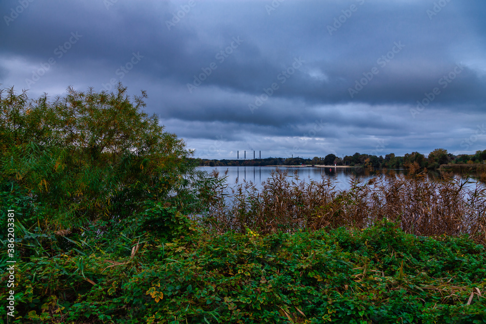 Obraz premium Allersee Wolfsburg
