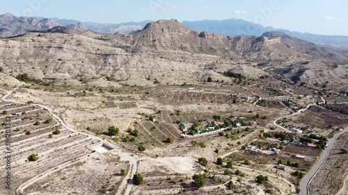 Sabinar Vistas del Valle con Toma aérea hacia atrás photo
