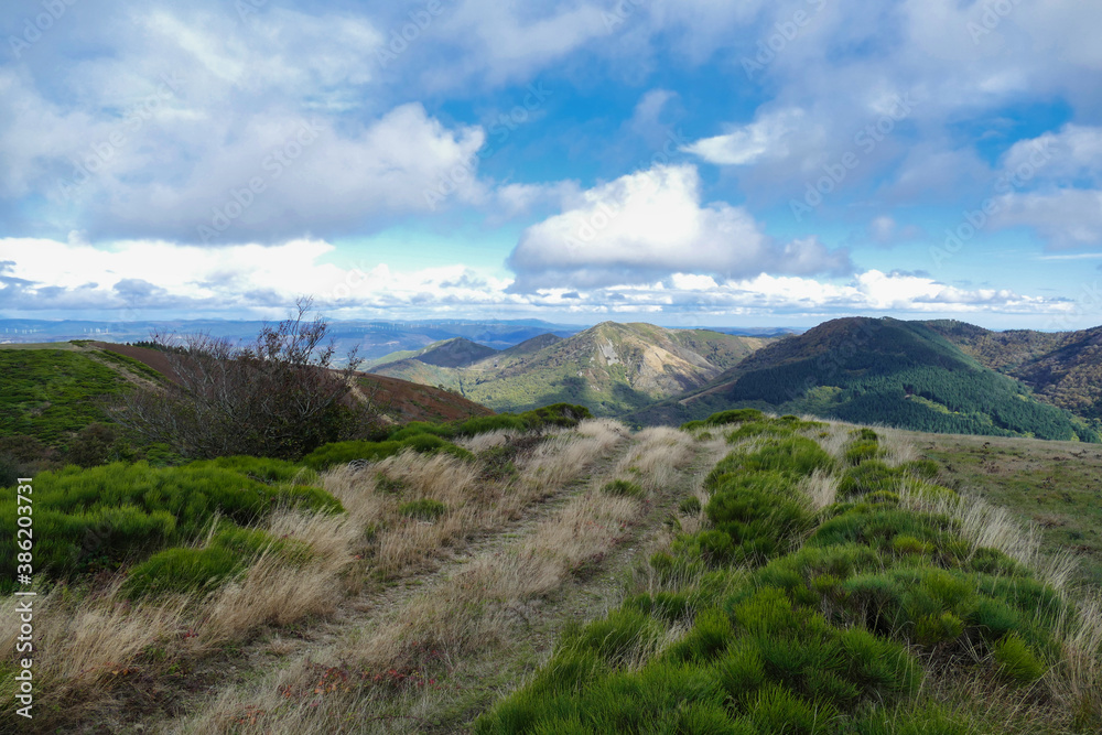 Looking over the edge anticipating another stunning view - hiking in France is just amazing