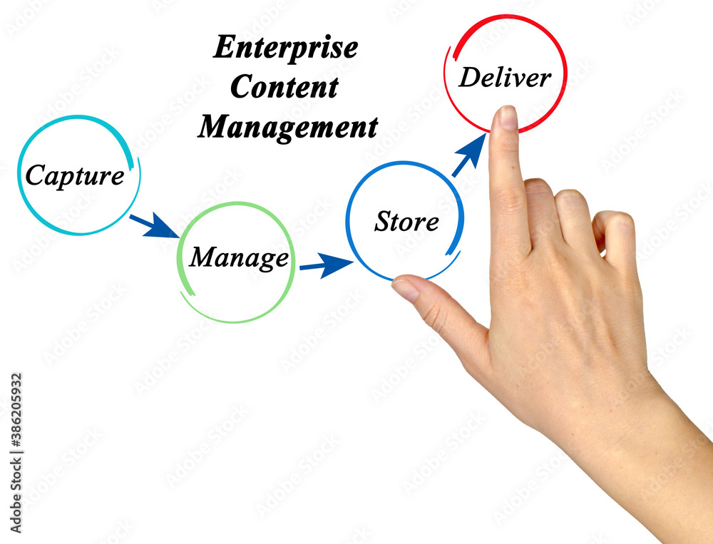 Process of Enterprise Content Management Process of Enterprise Content Management