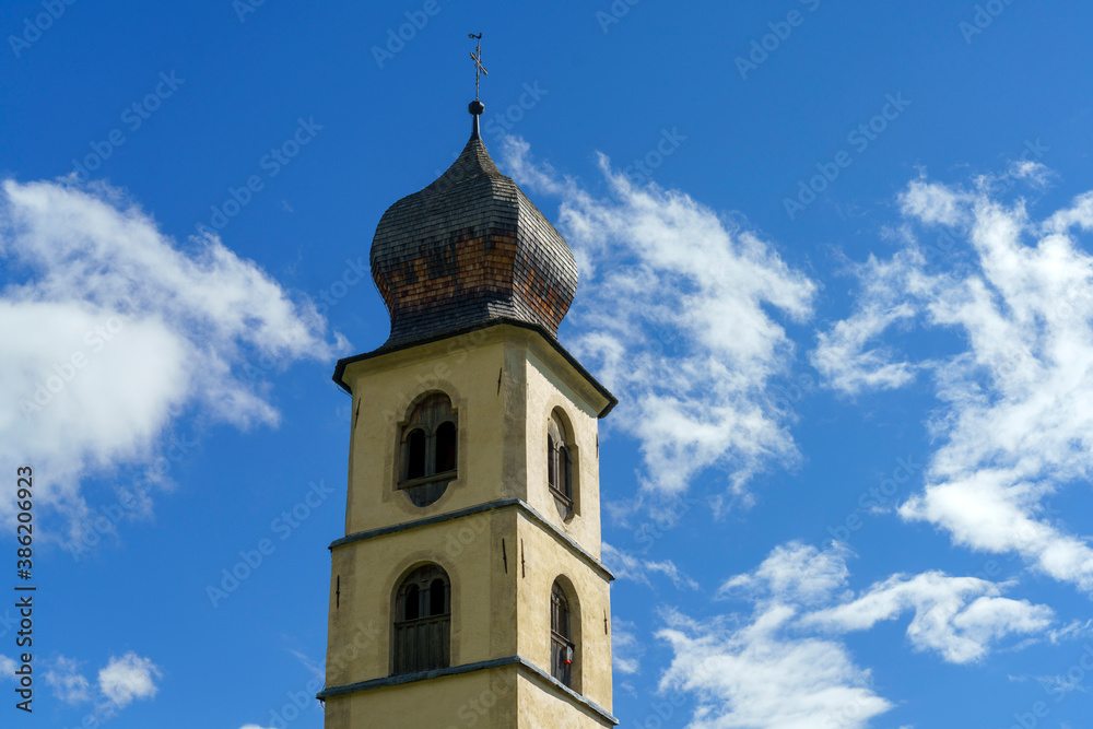 Historic church of Santa Fosca, Selva di Cadore, Dolomites