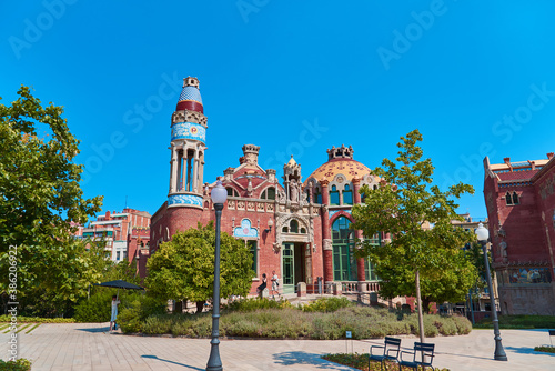 Hospital de la Santa Creu i Sant Pau in Barselona photo