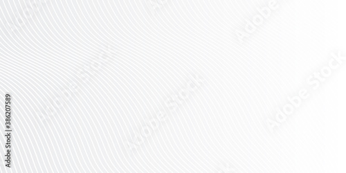 White abstract background with wavy lines