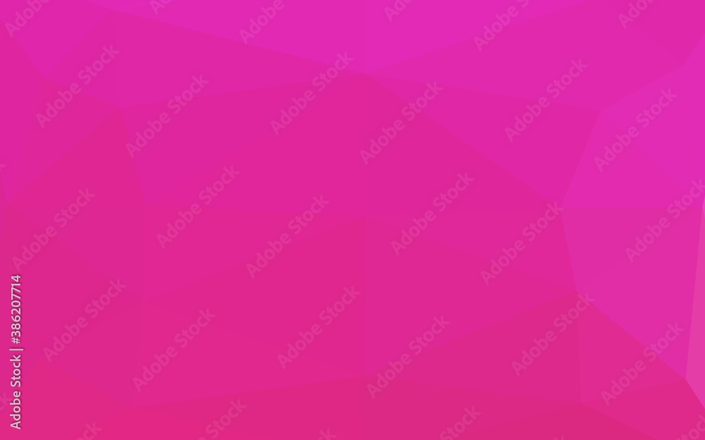 Light Pink vector abstract polygonal layout. Light Pink vector abstract polygonal layout.