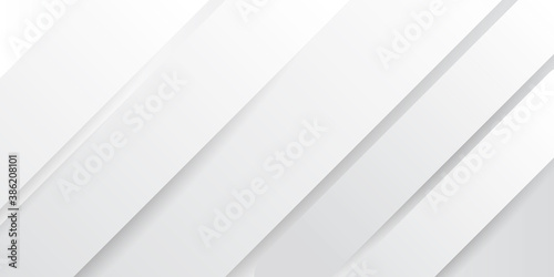 Abstract white square shape with futuristic concept background 