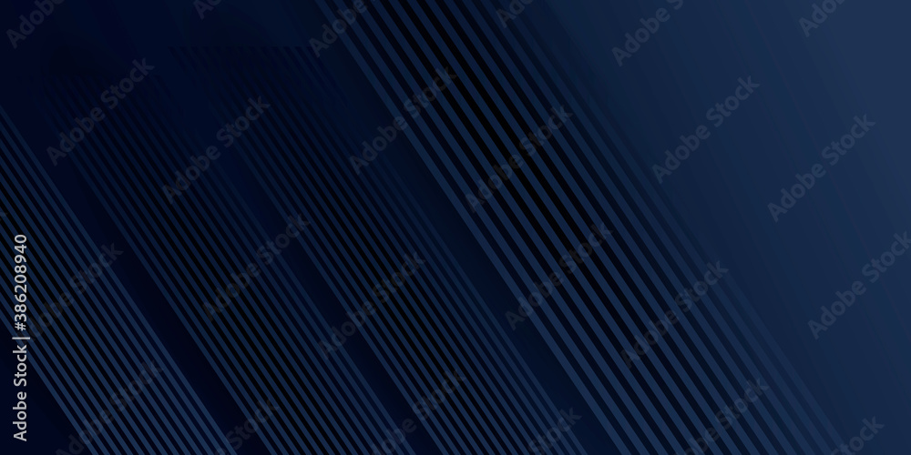 Modern dark blue business abstract background with diagonal lines. Suit for social media post stories and presentation template.