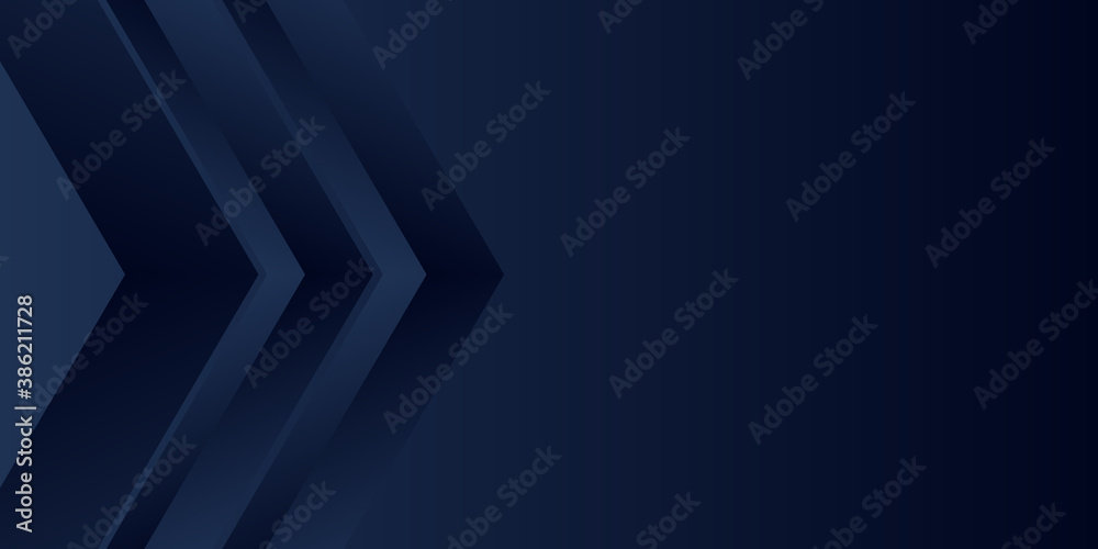 Dark blue black abstract presentation background with arrow shape for design vector banner illustration. Suit for social media post stories and presentation template. Dark blue black abstract presentation background with arrow shape for design vector banner illustration. Suit for social media post stories and presentation template.