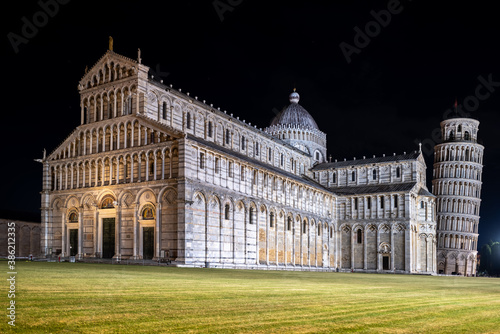 The leaning Tower in Pisa