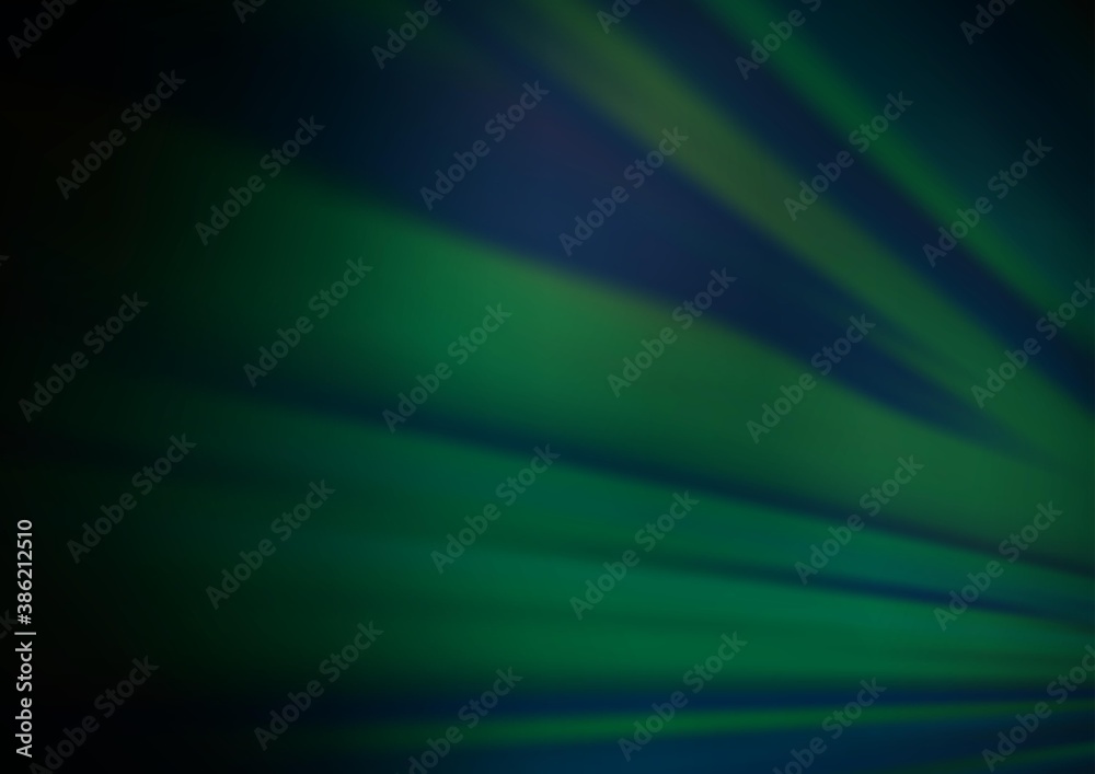 Dark Green vector layout with flat lines. Dark Green vector layout with flat lines.