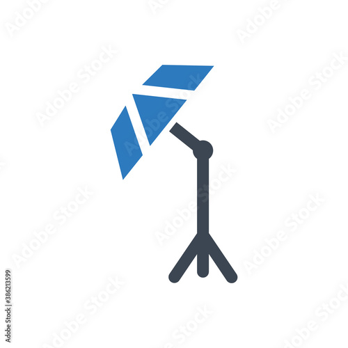 Studio reflector icon