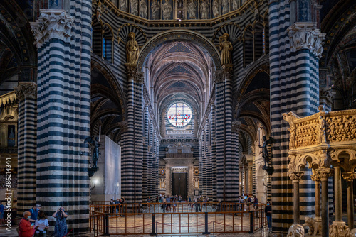 The Santa Maria della Scala church in Siena
