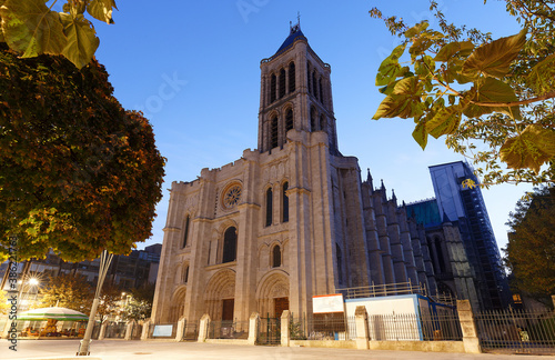 Konstfotografi The Basilica of Saint-Denis is the symbol for a 1000 years of the French royal family ties with Christianity