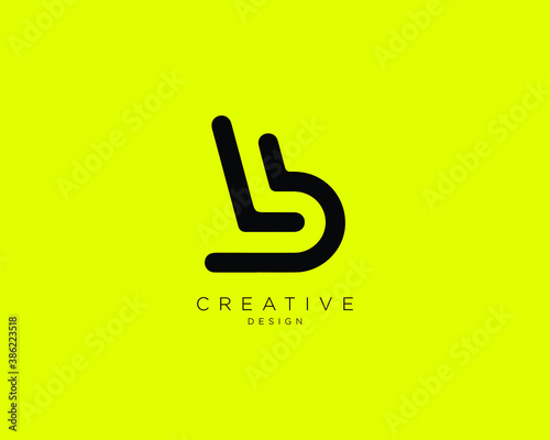Professional and Minimalist Letter LB Logo Design, Editable in Vector Format
