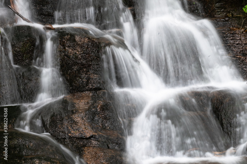 Refreshing Woodfin Cascade Along the Blue Ridge Parkway photo