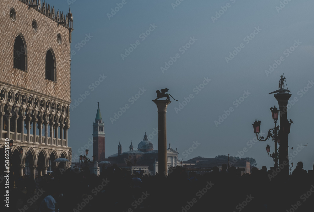 Naklejka premium Venice, Piazza San Marco, Italy