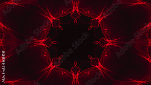 Abstract kaleidoscope background. Beautiful multicolor kaleidoscope texture. Unique kaleidoscope design.