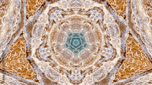 Abstract kaleidoscope background. Beautiful multicolor kaleidoscope texture. Unique kaleidoscope design.