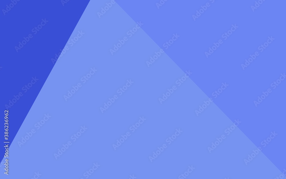 Light BLUE vector shining triangular template. Light BLUE vector shining triangular template.