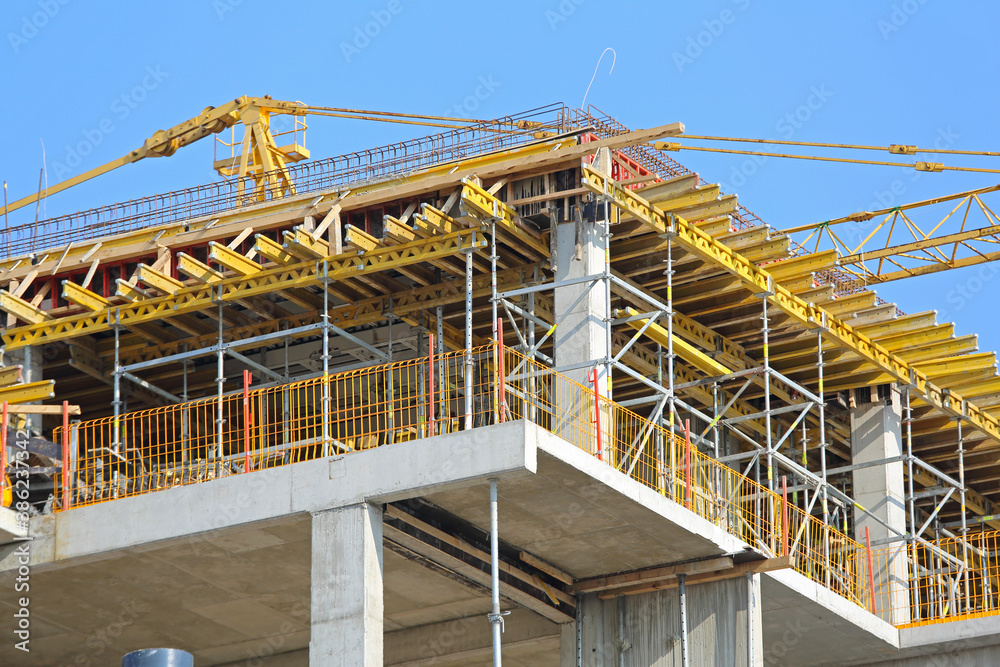 Construction Site Building Construction Site Building