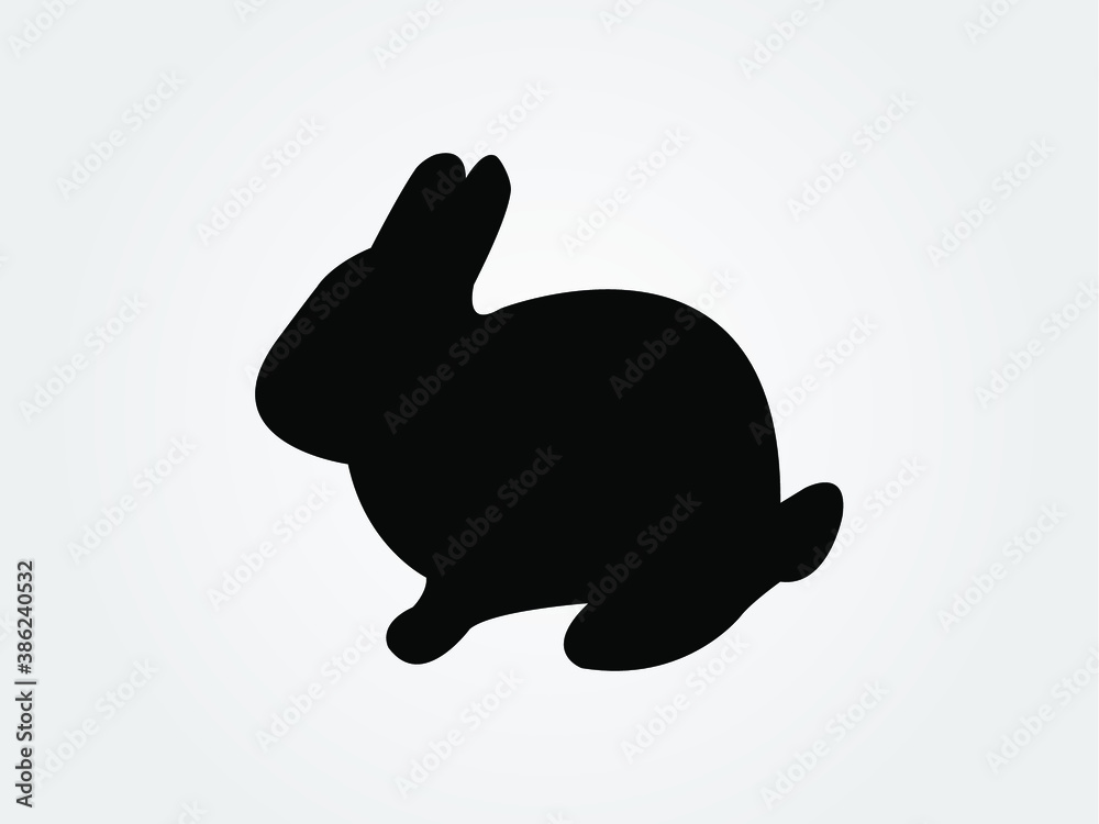Fototapeta premium rabbit hare icon vector illustration eps10