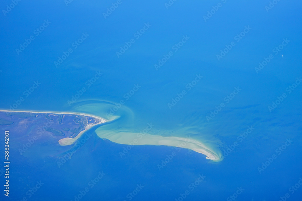 Obraz premium Aerial view of Tampa, st petersburg and clearwater in Florida, USA