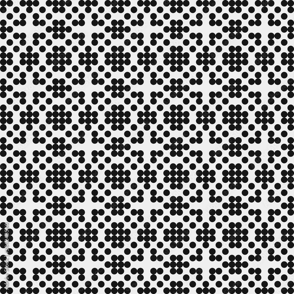 Abstract Cross Pattern Dots Logo generative computational art illustration Abstract Cross Pattern Dots Logo generative computational art illustration