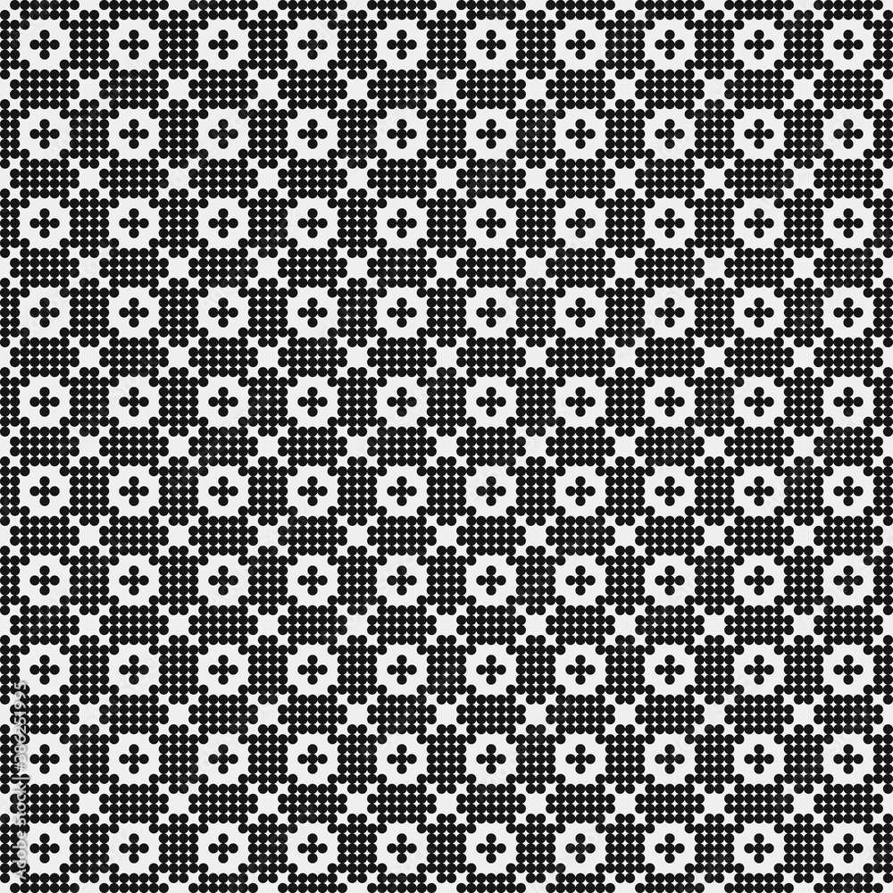 Abstract Cross Pattern Dots Logo generative computational art illustration Abstract Cross Pattern Dots Logo generative computational art illustration