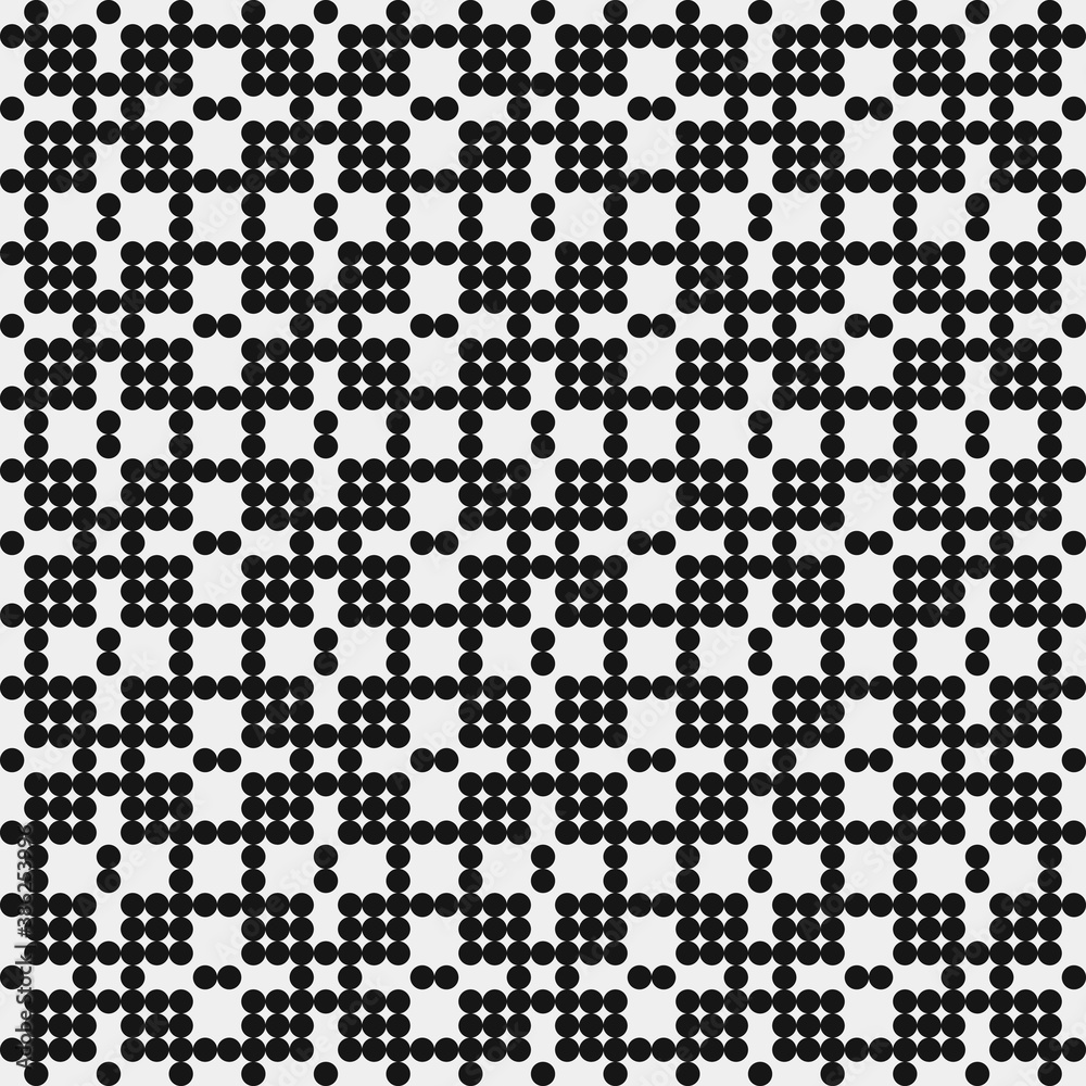 Abstract Cross Pattern Dots Logo generative computational art illustration Abstract Cross Pattern Dots Logo generative computational art illustration