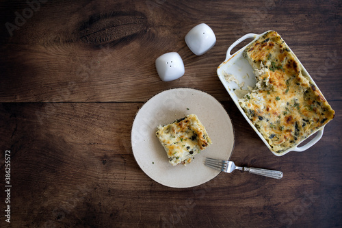 Chicken Spinach Lasagna on ...