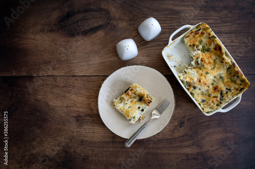 Chicken Spinach Lasagna on ...