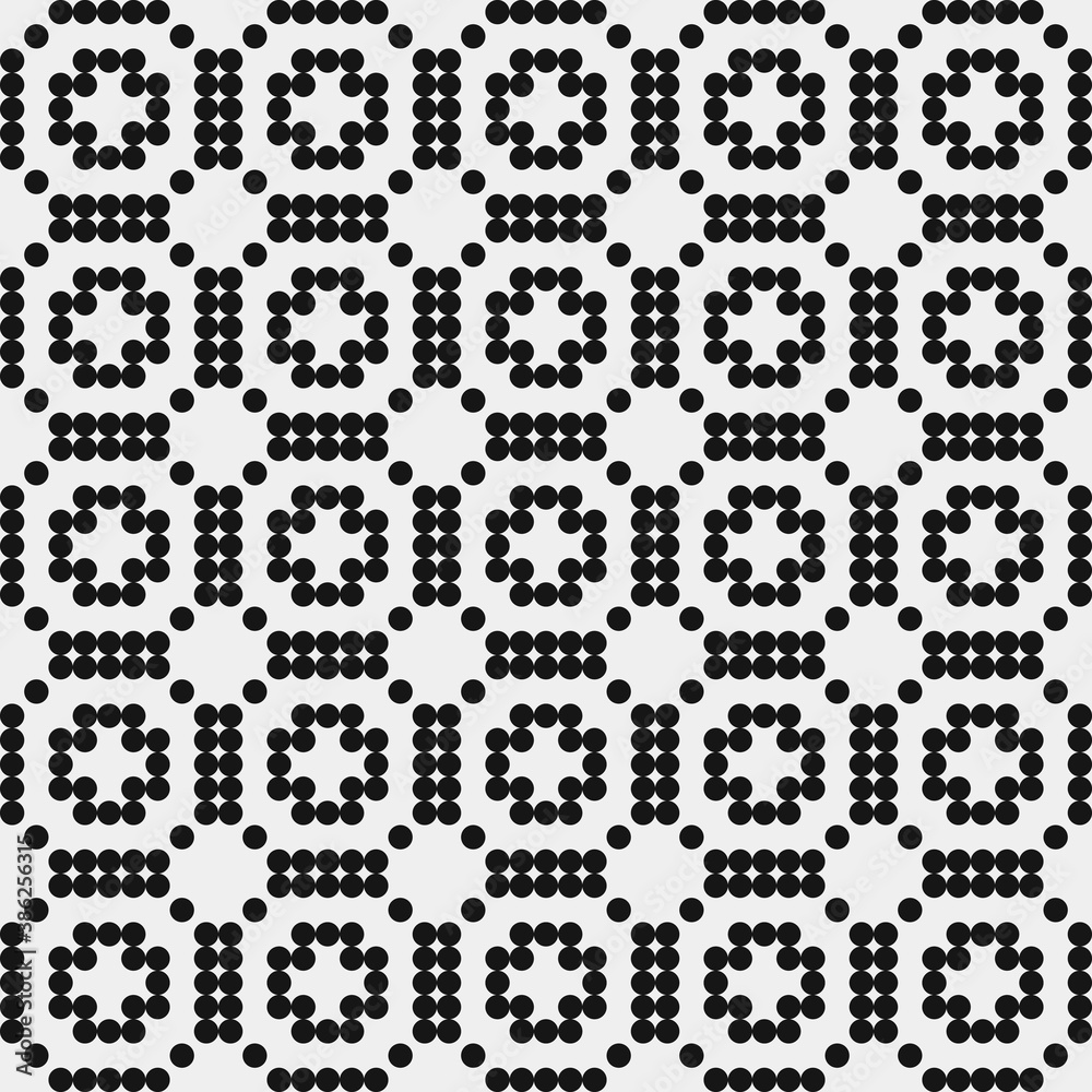 Abstract Cross Pattern Dots Logo generative computational art illustration Abstract Cross Pattern Dots Logo generative computational art illustration