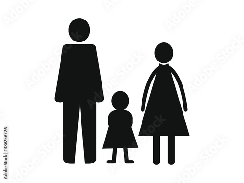 family people icon vector illustration eps10