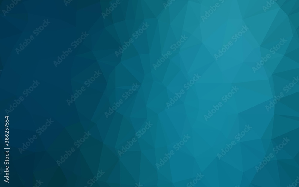 Light BLUE vector polygon abstract backdrop. Light BLUE vector polygon abstract backdrop.