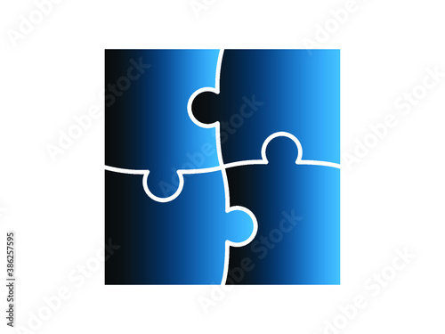 puzzles icon vector illustration EPS 10