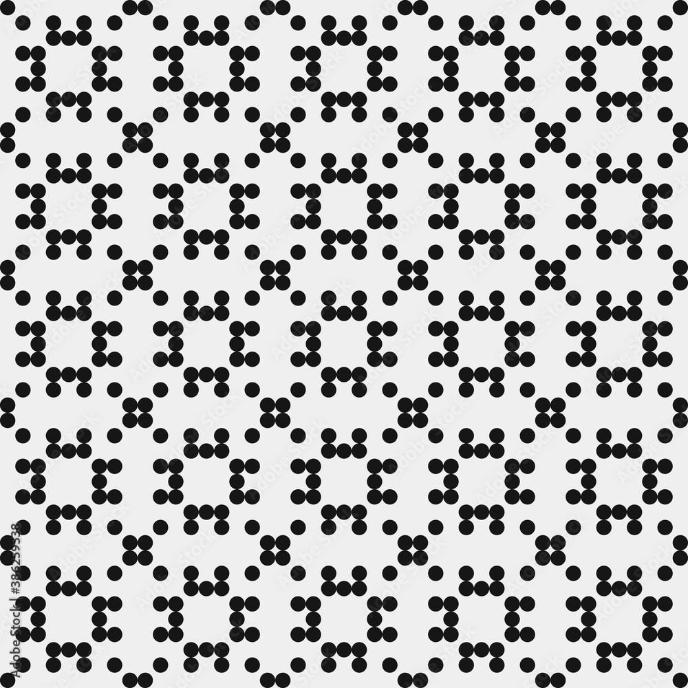 Abstract Cross Pattern Dots Logo generative computational art illustration Abstract Cross Pattern Dots Logo generative computational art illustration