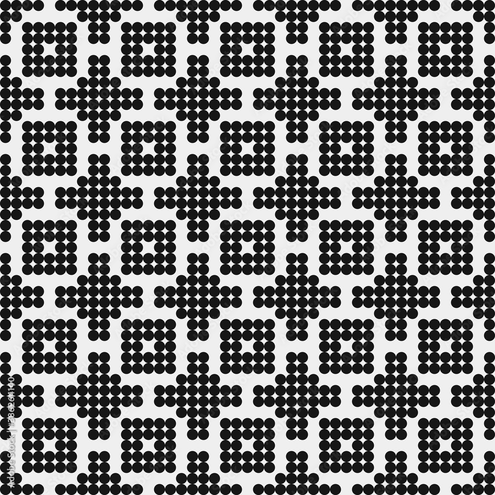 Abstract Cross Pattern Dots Logo generative computational art illustration Abstract Cross Pattern Dots Logo generative computational art illustration