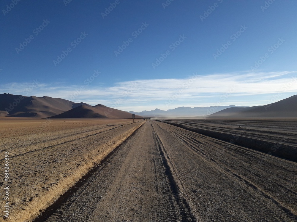 road in the desert