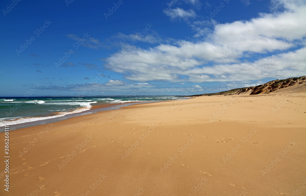 Sand on Woolamai beach - Phillip Island, Victoria, Australia