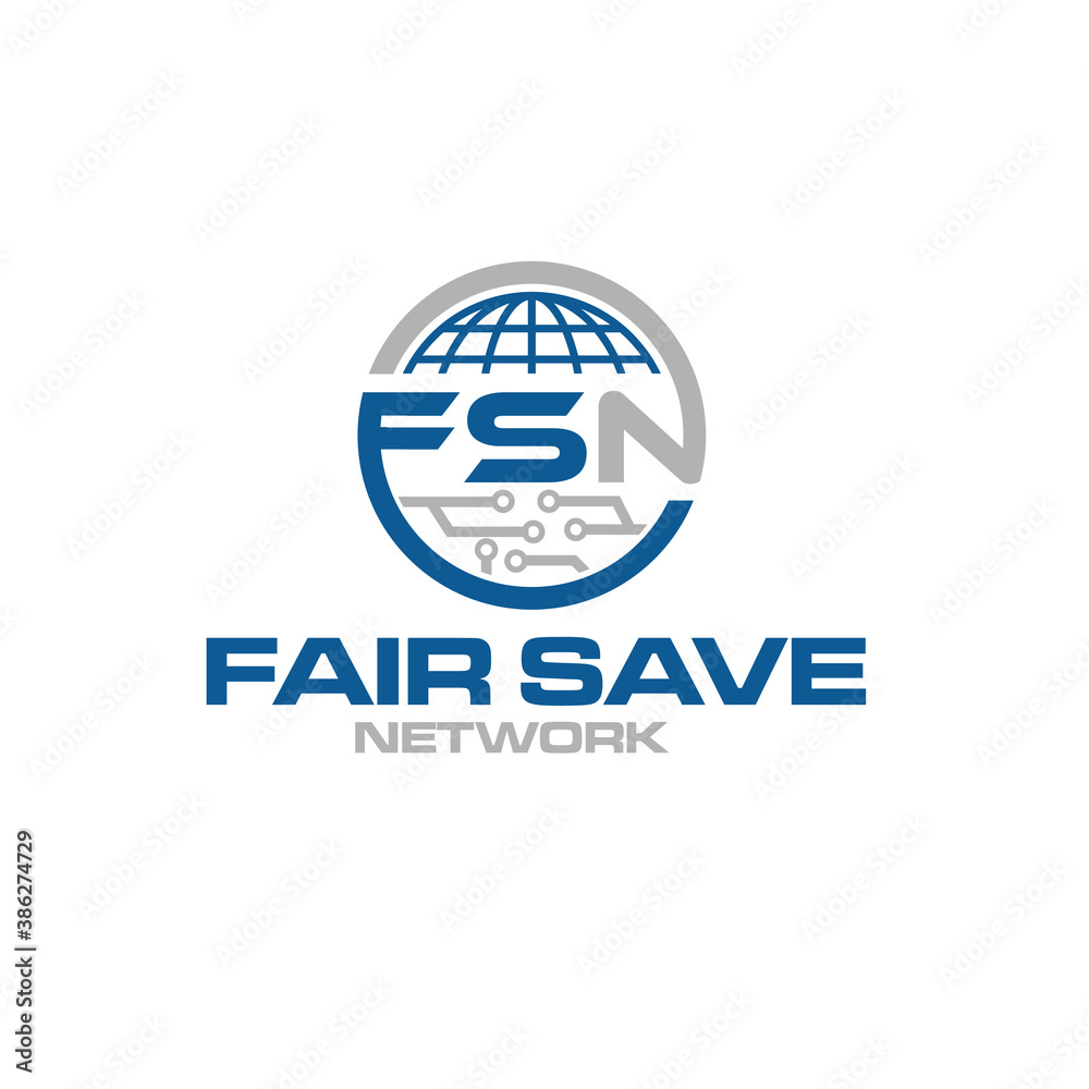 f s n global network service logo designs for technology f s n global network service logo designs for technology