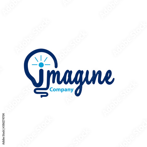 imagine logo design modern simple for inspiration service