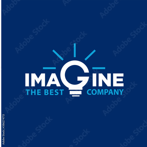 imagine logo design modern simple for inspiration service