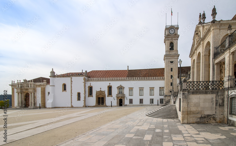 Fototapeta premium Historic campus of the University of Coimbra, Portugal.