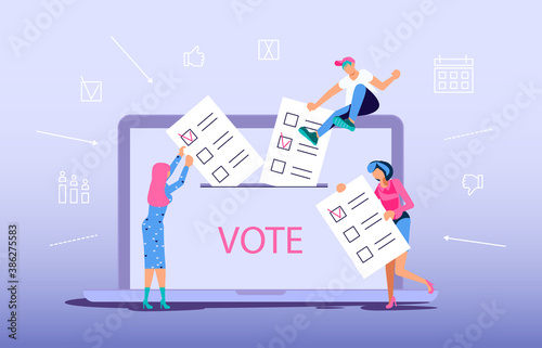 Concept of electronic voting