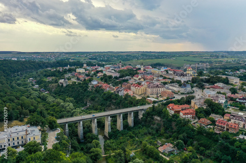 view of the city kamyanets-podolski