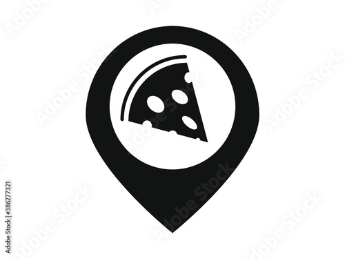 illustration pizza design icon